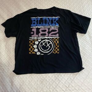 Black Blink-182 Graphic T-Shirt